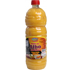 MOLHO DE ALHO COM PIMENTA - 900ML